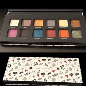 BareMinerals Gen Nude 12 Richly Pigmented Shades Blendable Talc Free Eye Palatte